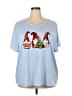 Unbranded Blue Short Sleeve T-Shirt Size 4XL - photo 1