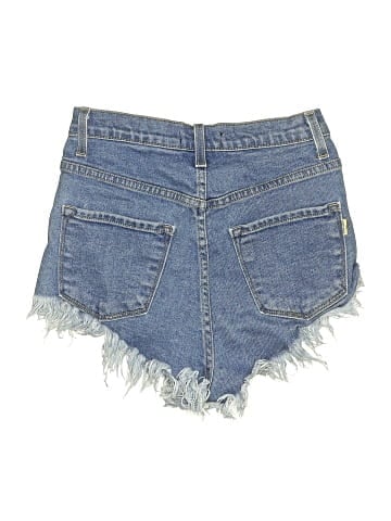 Vibrant M.I.U Denim Shorts (view 2)