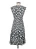 Wisp Print Black Gray Casual Dress Size 0 - photo 2