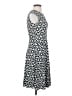 Wisp Print Black Gray Casual Dress Size 0 - photo 4