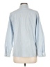 Foxcroft Stripes Blue Long Sleeve Button-Down Shirt Size 10 - photo 2