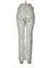 Ann Taylor LOFT Floral Ivory White Casual Pants Size 1 (estimated) - photo 2
