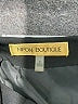 NIPON BOUTIQUE Solid Black Formal Skirt Size 6 - photo 4