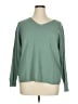 Milano Green Pullover Sweater Size 1X - photo 1