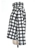 Daisy Fuentes 100% Polyester Checkered-gingham Silver Turtleneck Sweater Size L - photo 5