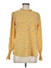 Carolina Belle 100% Polyester Yellow Long Sleeve Blouse Size M - photo 1