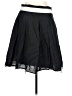 Zara Basic Solid Black Casual Skirt Size L - photo 1