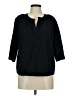 Club Monaco Black 3/4 Sleeve Blouse Size M - photo 1