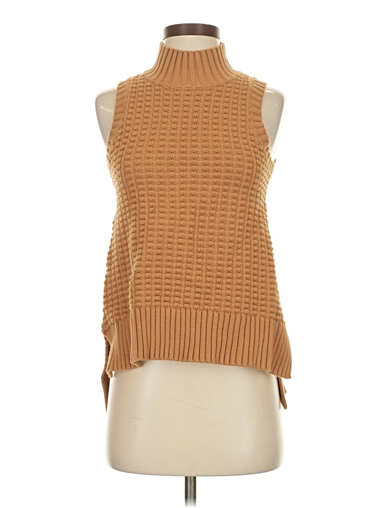 French Connection Sweater Vest In Brown