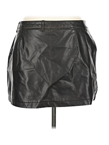 Ci Sono Faux Leather Skirt (view 2)