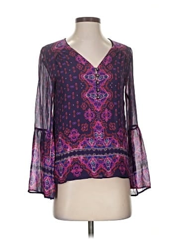 Nanette Lepore 3/4 Sleeve Silk Top (view 1)