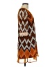 Judith March 100% Polyester Argyle Orange Casual Dress Size M - photo 4