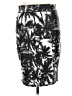 Fabletics Print Black Casual Skirt Size L - photo 2