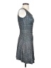 BlackMilk Chevron-herringbone Blue Cocktail Dress Size XXS - photo 4