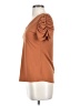 T Tahari Brown Short Sleeve Top Size XS - photo 5