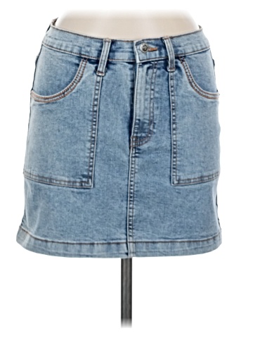 LOVEGEN Denim Skirt (view 1)