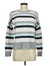 Time and Tru Stripes Gray Pullover Sweater Size M - photo 1