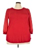 Beacon Red 3/4 Sleeve Top Size 3X - photo 1