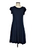 Three Dots Solid Blue Casual Dress Size S - photo 1