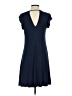 Three Dots Solid Blue Casual Dress Size S - photo 2