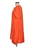 Assorted Brands Solid Orange Casual Dress Size L - photo 5
