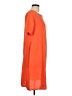 Assorted Brands Solid Orange Casual Dress Size L - photo 4