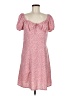 Shein 100% Polyester Hearts Pink Casual Dress Size 8 - 10 - photo 1