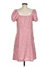 Shein 100% Polyester Hearts Pink Casual Dress Size 8 - 10 - photo 2