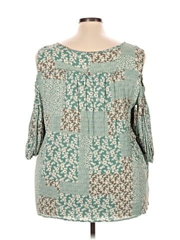 Weekend Suzanne Betro 3/4 Sleeve Blouse (view 2)