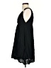Backless 100% Polyester Solid Black Cocktail Dress Size S - photo 5