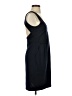 Aqua Solid Black Casual Dress Size S - photo 4