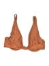Roxy Solid Brown Swimsuit Top Size XL - photo 2