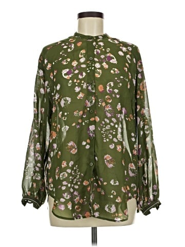 Max Studio 3/4 Sleeve Blouse (view 1)