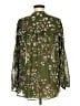 Max Studio 100% Polyester Green 3/4 Sleeve Blouse Size M - photo 2