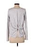 Revival Gray Long Sleeve Top Size S - photo 2