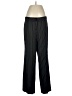 Worth New York Stripes Black Wool Pants Size 8 - photo 1