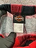 Harley Davidson Plaid Red Casual Pants Size 7 - photo 3