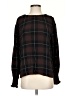 Cloth & Stone Plaid Black Pullover Sweater Size S - photo 1