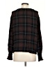 Cloth & Stone Plaid Black Pullover Sweater Size S - photo 2