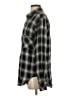 Current/Elliott 100% Rayon Plaid Black Long Sleeve Blouse Size Sm (1) - photo 5