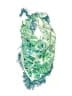 Unbranded Tropical Green Scarf One size - photo 1