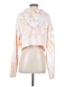 Wesley 100% Pima Cotton Tie-dye White Pullover Hoodie Size S - photo 2