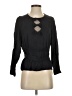 Sandro Black Long Sleeve Blouse Size Sm (1) - photo 1
