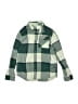 M&S 100% Cotton Plaid Green Long Sleeve Button-Down Shirt Size 10 - 11 - photo 1
