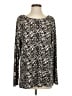 Mario Serrani Chevron-herringbone Black Pullover Sweater Size M - photo 1