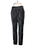 Khakis & Co Animal Print Black Casual Pants Size L - photo 1
