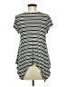 Buttons Black Short Sleeve Top Size M - photo 2