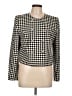 Ann Taylor Houndstooth Ivory Blazer Size 12 - photo 1