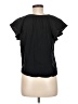 Universal Thread 100% Cotton Black Short Sleeve Blouse Size M - photo 2