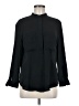 14th & Union 100% Polyester Black Long Sleeve Blouse Size M - photo 1